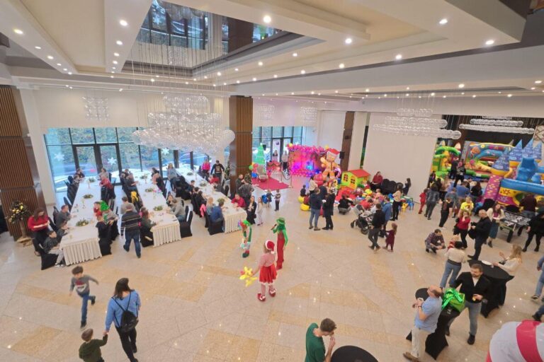 zabawy zimowe podczas eventu