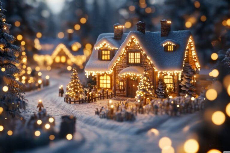 Świąteczne dekoracje mikołajkowe – brama balonowa i stojaki balonowe