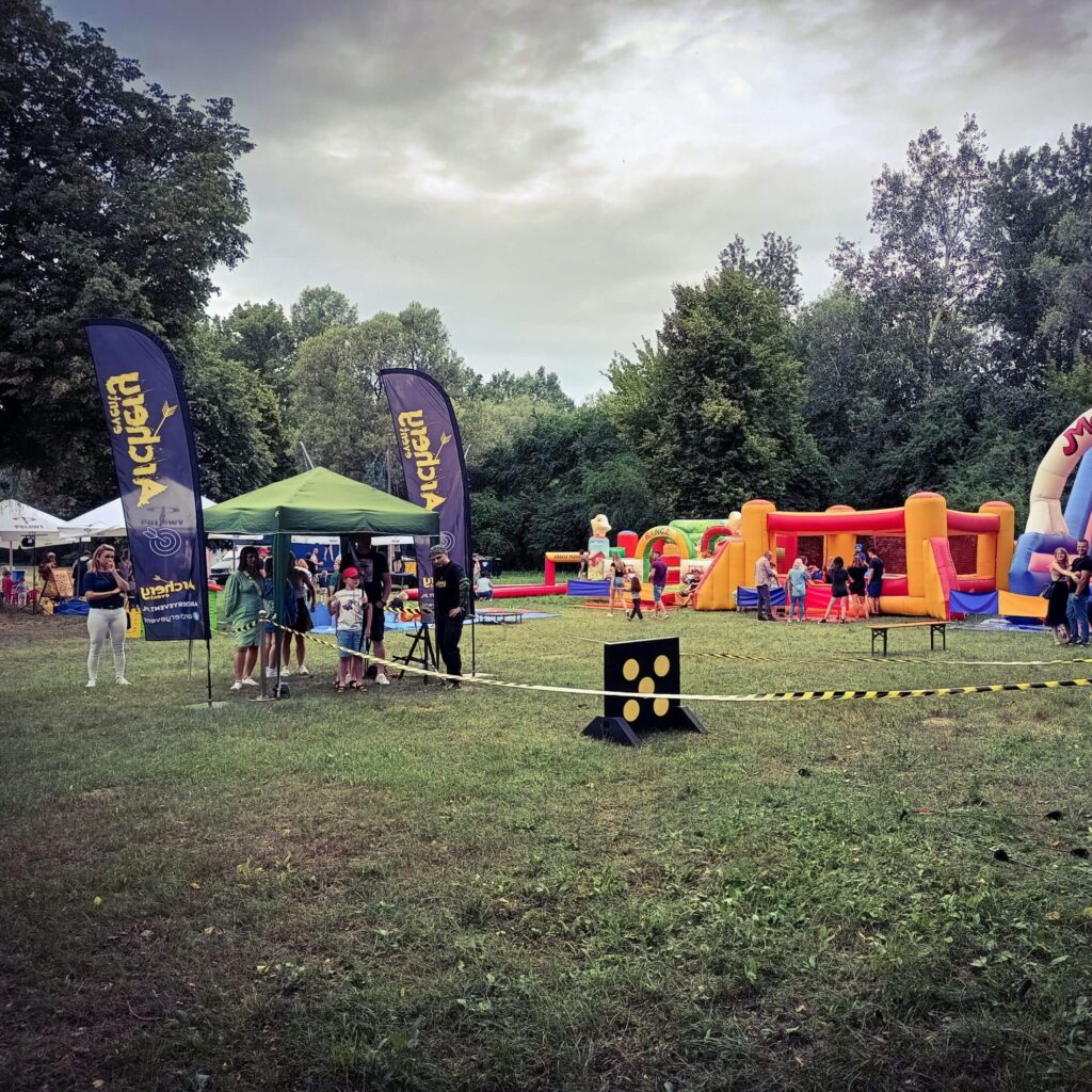 strzelanie z łuku archery tag
